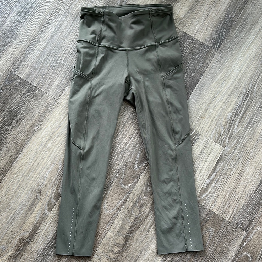 Lululemon Fast and Free cropped leggings Size 2